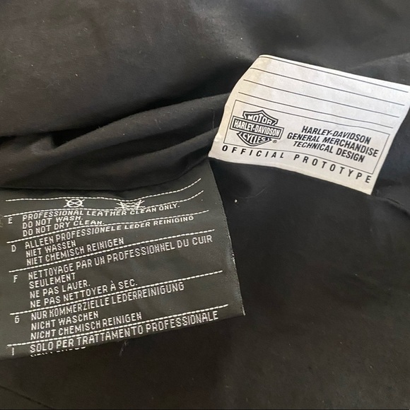 Prototype Harley Davidson Women’s Leather Jacket M - Picture 5 of 9